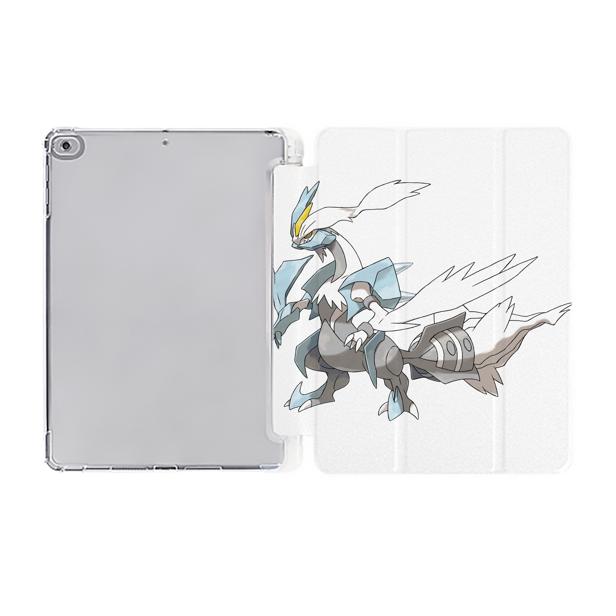（画像用） ポケットモンスター Pokémon IPad ケース ペン収納付き 三つ折りスタンド PUレザー×シリコン 対応機種9.5/10.5/10.9インチ